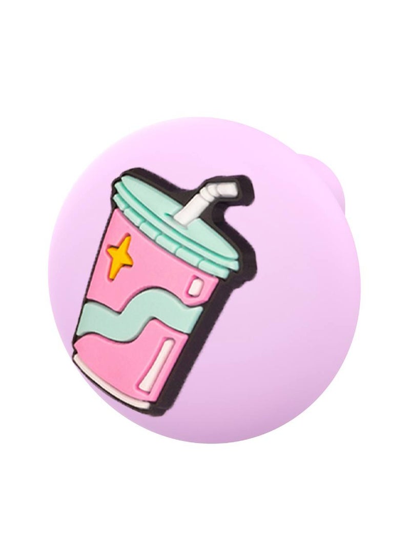 Ecosystem Case Hidden for Airtag, Holder Protective Cover for Apple AirTag, Wearable GPS Tracker Cases for Child, Elderly, Pets Collar, Clothes, Backpacks (3d pink cup) - Image 1